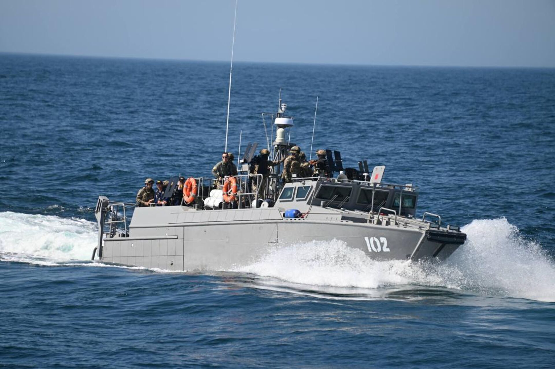 В Актау завершились военно-морские учения Казахстана и Азербайджана Каспийский бриз – 2025 - Sputnik Казахстан, 1920, 19.06.2025