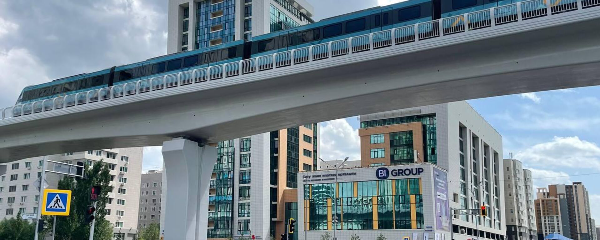 Строительство LRT в Астане  - Sputnik Қазақстан, 1920, 12.03.2026