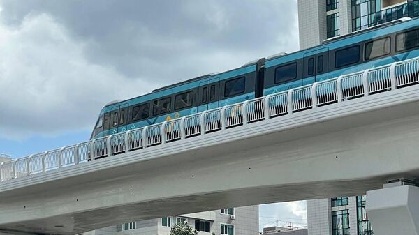 Поезд LRT в Астане  - Sputnik Казахстан
