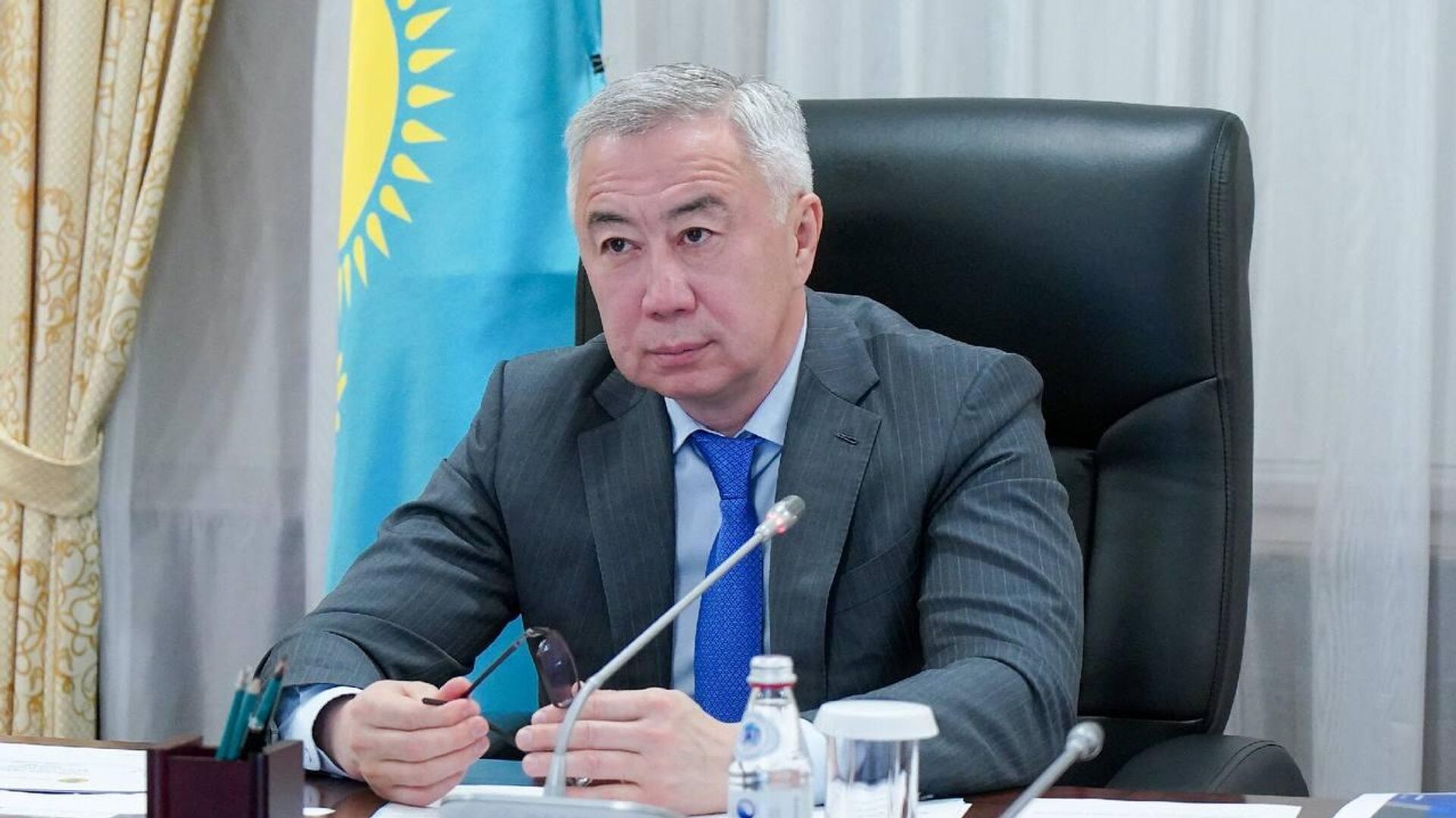 Глава Миннацэкономики Казахстана Серик Жумангарин - Sputnik Казахстан, 1920, 21.06.2025