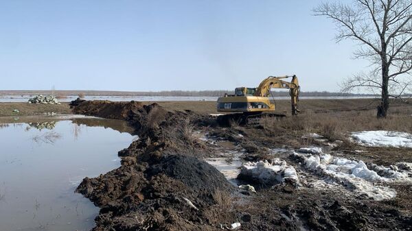 Борьба с паводками в Костанайской области  - Sputnik Казахстан