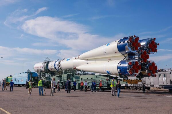 Прогресс МС-31 на стартовой площадке - Sputnik Казахстан