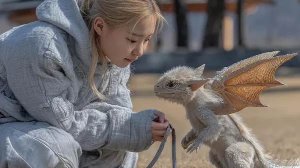 Первый полет домашнего мини-дракончика  - Sputnik Казахстан