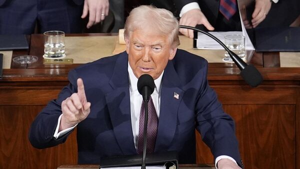 Президент США Дональд Трамп - Sputnik Казахстан