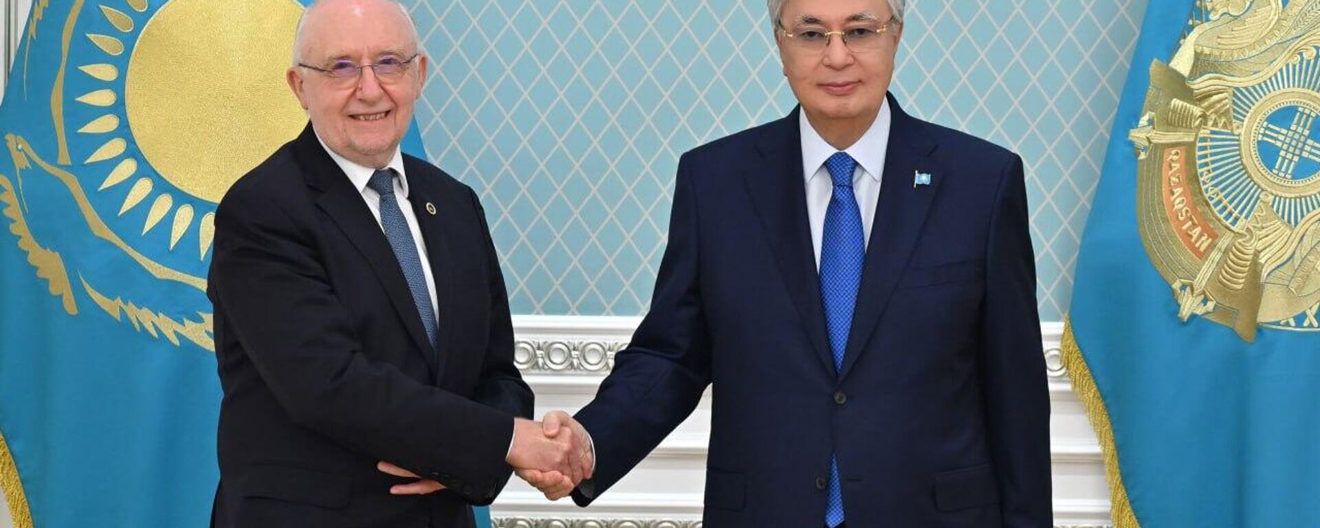 Мемлекет басшысы Халықаралық азаматтық авиация ұйымы кеңесінің (ICAO) президенті Сальваторе Шаккитаноны қабылдады - Sputnik Қазақстан, 1920, 08.07.2025