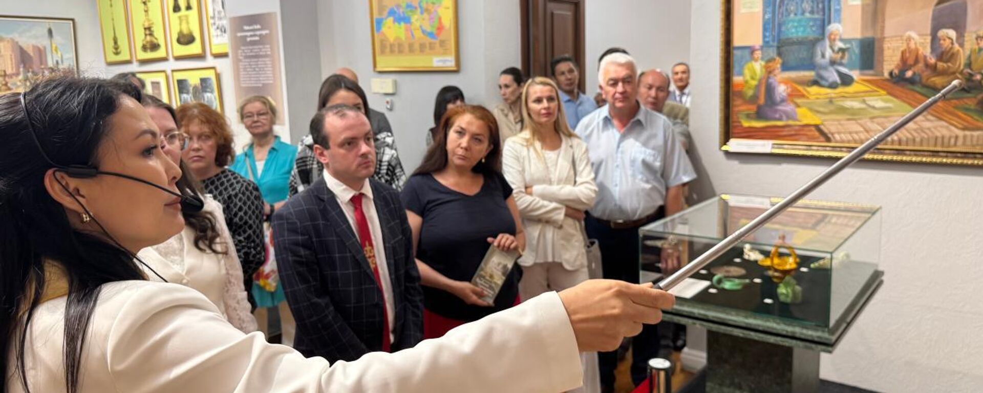 Выставка  Древний Туркестан и наследие Яссауи в Уфе - Sputnik Казахстан, 1920, 11.07.2025