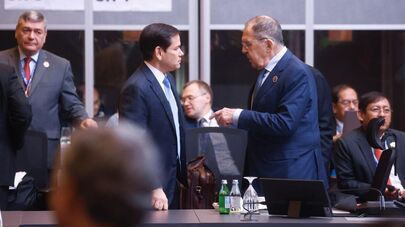 Марко Рубио и Сергей Лавров в преддверии встречи министров иностранных дел стран-участниц Восточноазиатского саммита  