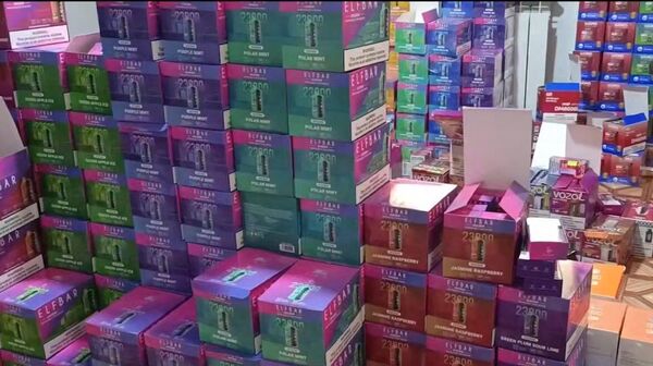 АФМ выявил склады и точки сбыта вейпов в Алматы - Sputnik Казахстан