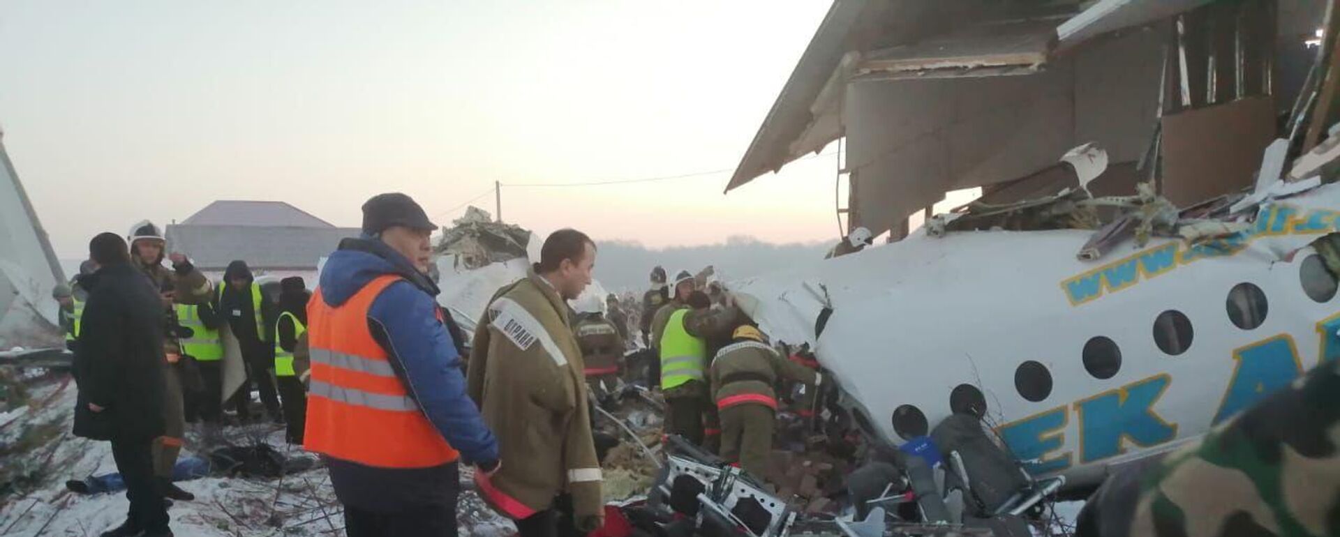 Авиакатастрофа воздушного судна Bek Air под Алматы, архивное фото - Sputnik Казахстан, 1920, 05.11.2025