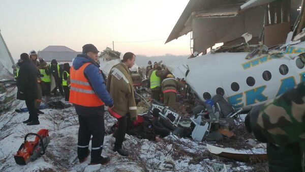 Авиакатастрофа воздушного судна Bek Air под Алматы, архивное фото - Sputnik Казахстан