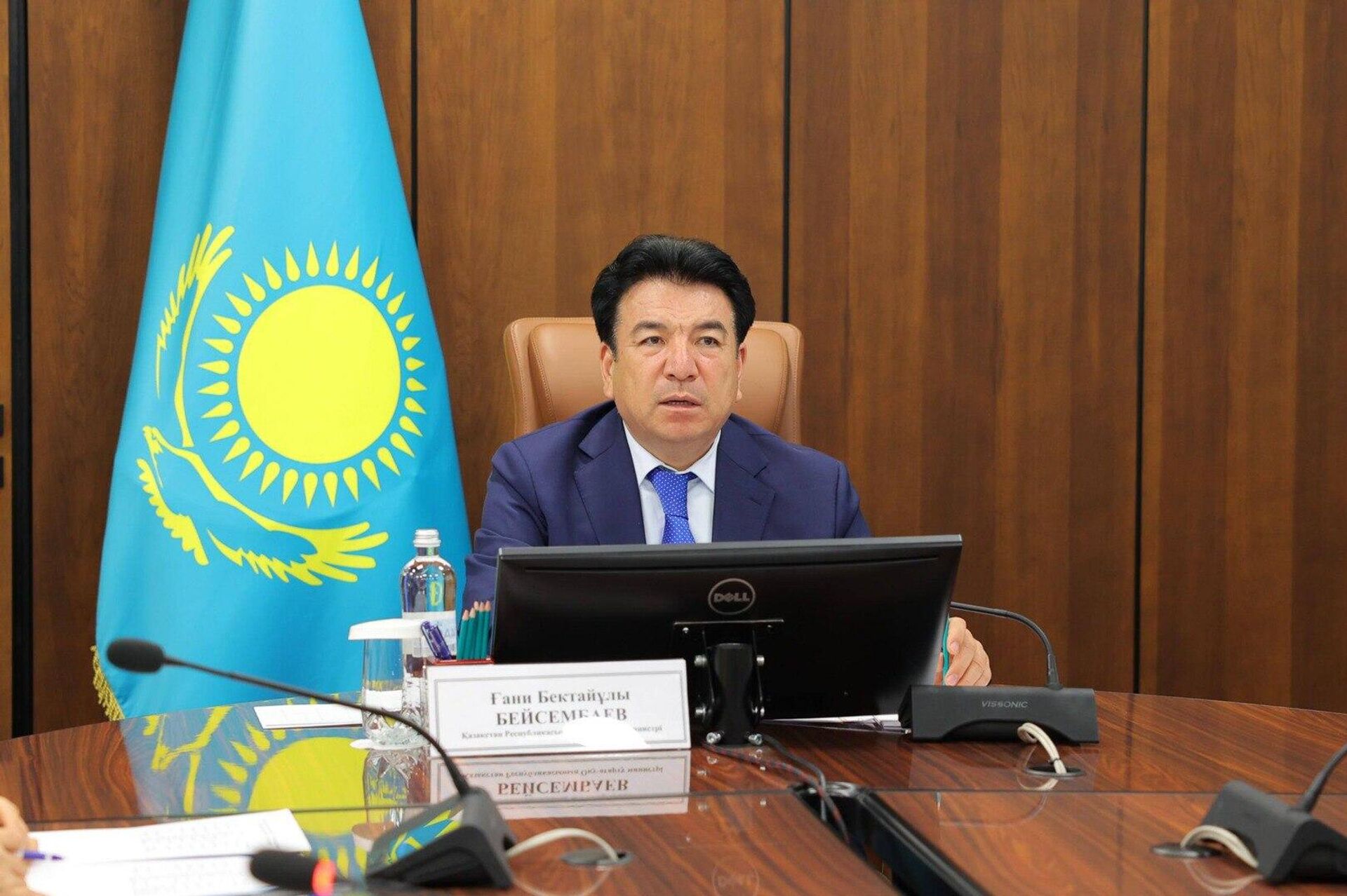 Глава Минпросвещения Казахстана Гани Бейсембаев  - Sputnik Казахстан, 1920, 01.08.2025