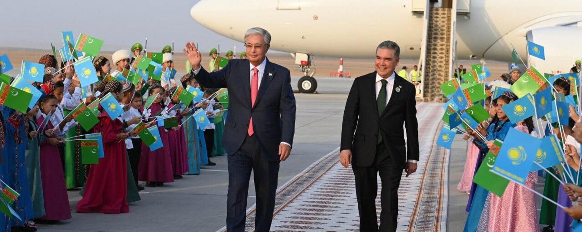  Касым-Жомарт Токаев прибыл в Туркменистан - Sputnik Казахстан, 1920, 04.08.2025