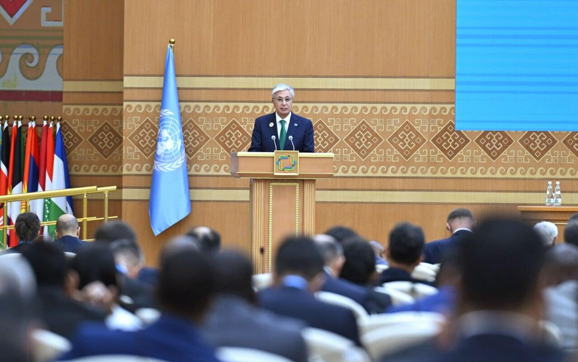 Токаев выступил на конференции ООН по странам, не имеющим выхода к морю - Sputnik Казахстан, 1920, 05.08.2025