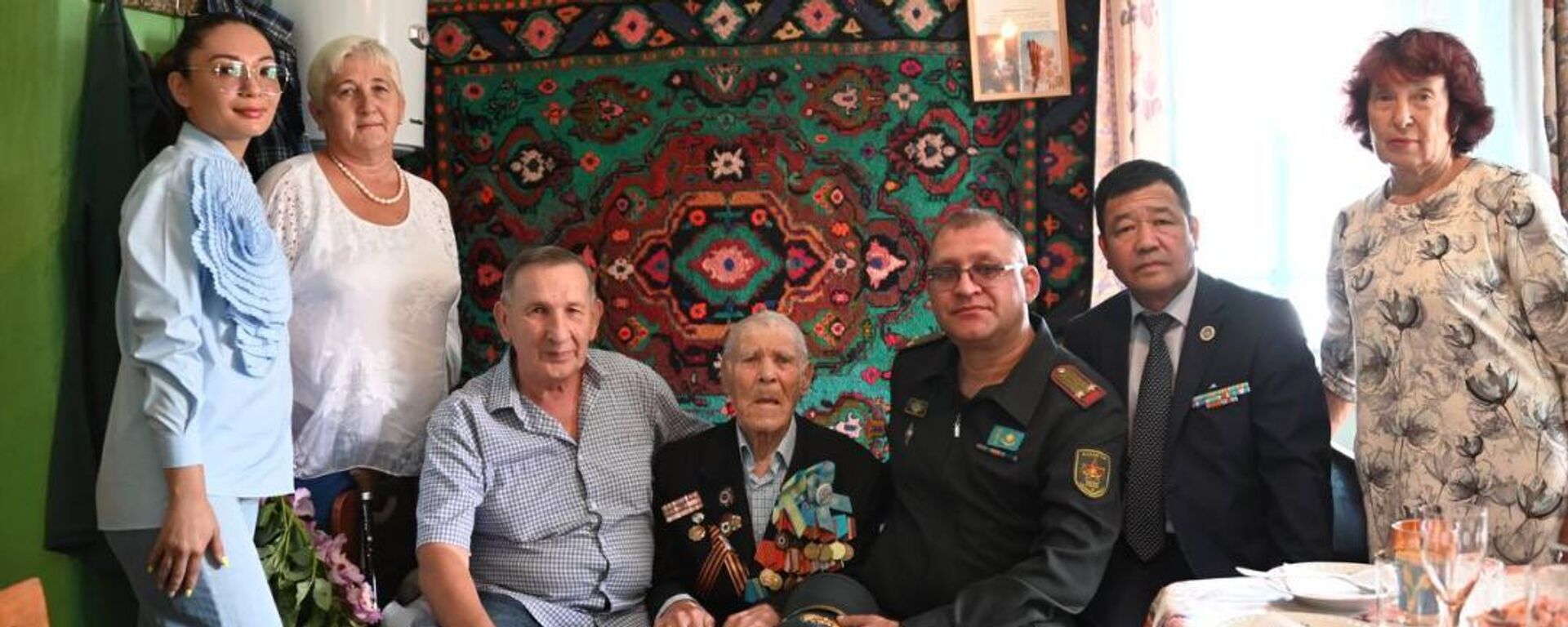 Ветерану Великой Отечественной войны Макару Харину - 99 лет - Sputnik Казахстан, 1920, 10.08.2025