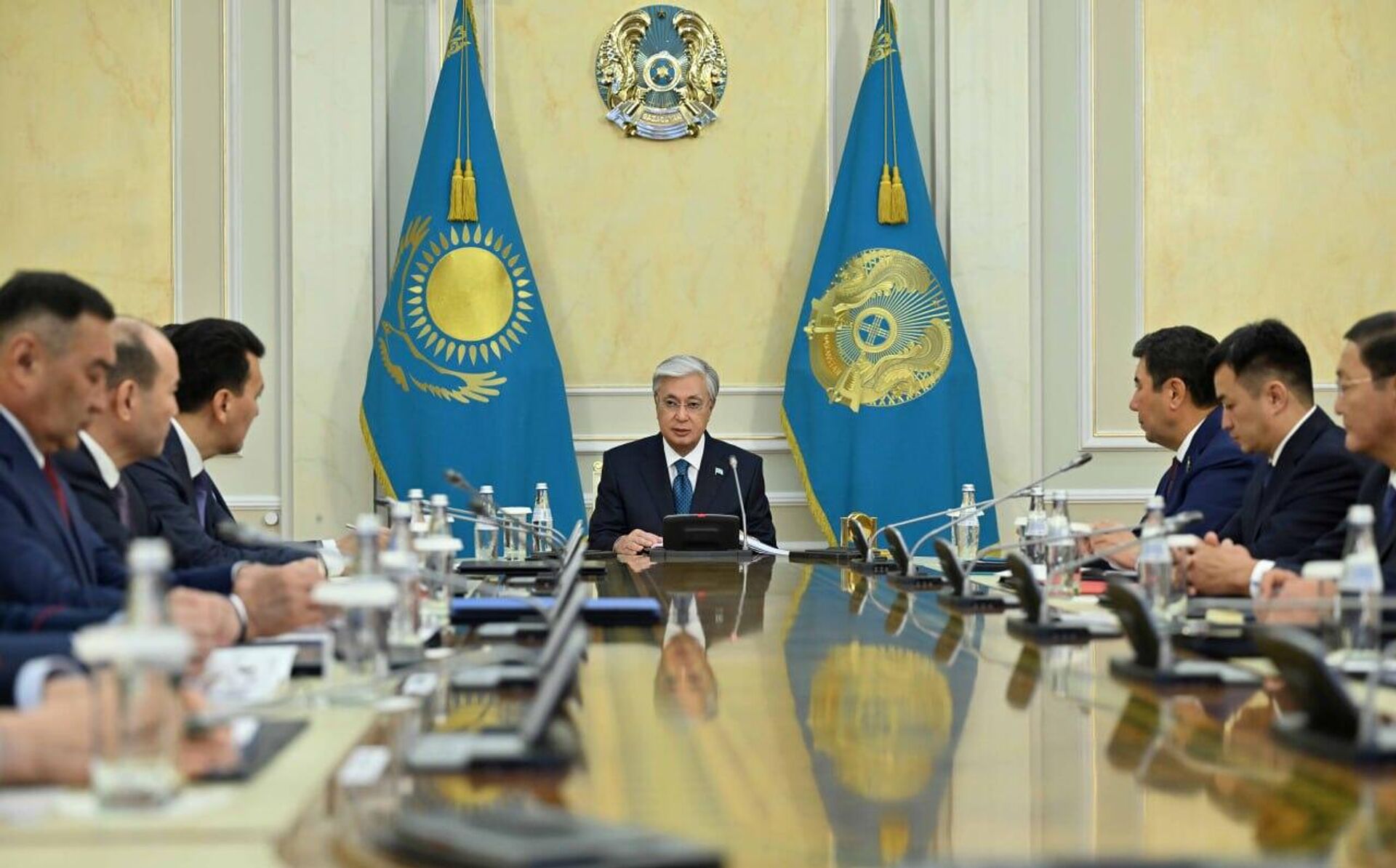 Токаев провел заседание Совета безопасности по вопросам противодействия наркотизму - Sputnik Казахстан, 1920, 13.08.2025