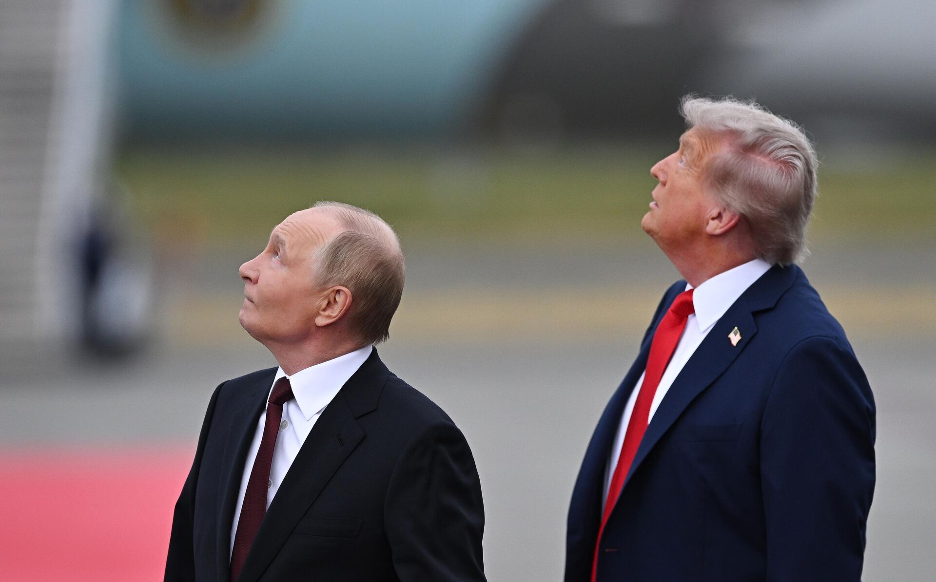 Встреча президентов России и США на Аляске - Sputnik Казахстан, 1920, 16.08.2025