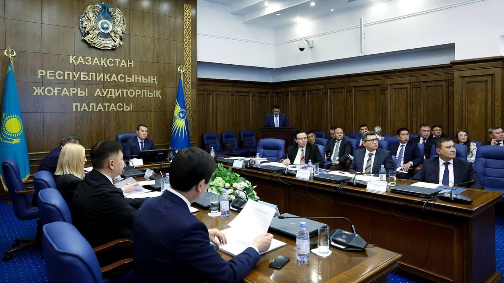 Заседание Высшей аудиторской палаты с участием Минауки и высшего образования  - Sputnik Казахстан, 1920, 19.08.2025