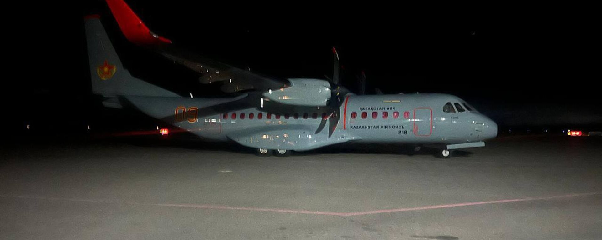Самолёт С-295 военно-транспортной авиации министерства обороны - Sputnik Казахстан, 1920, 20.08.2025