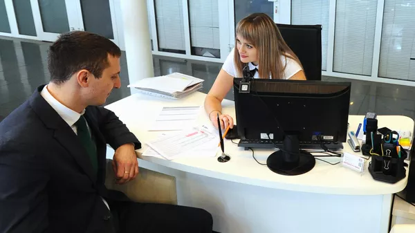 Получение автокредита, архивное фото - Sputnik Қазақстан