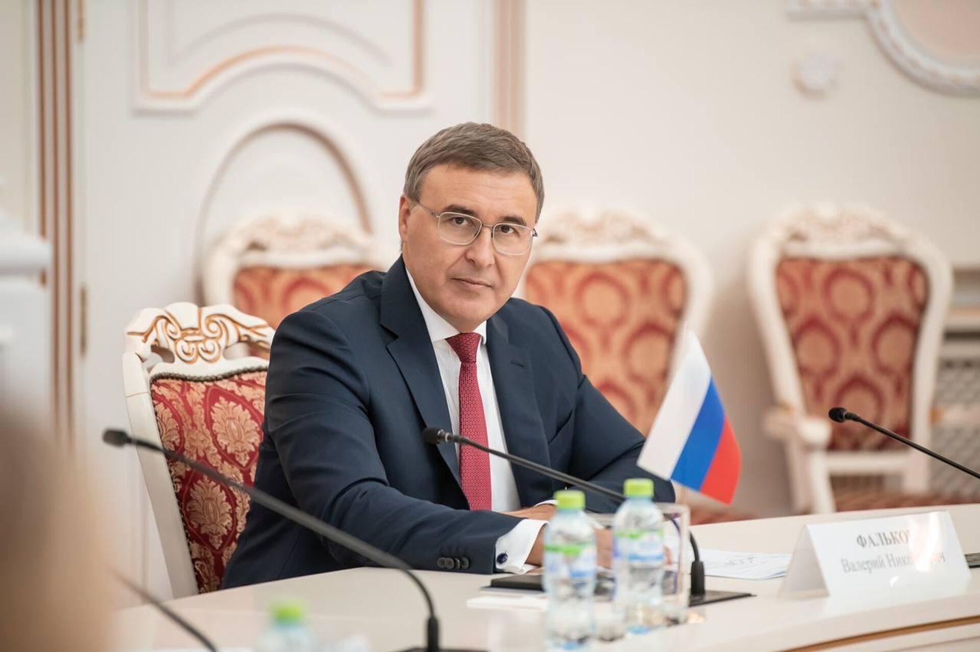 Министр образования и науки Российской Федерации Валерий Фальков Министр образования и науки Российской Федерации Валерий Фальков - Sputnik Казахстан, 1920, 22.08.2025