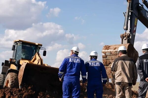 Ремонт газопровода САЦ  - Sputnik Казахстан