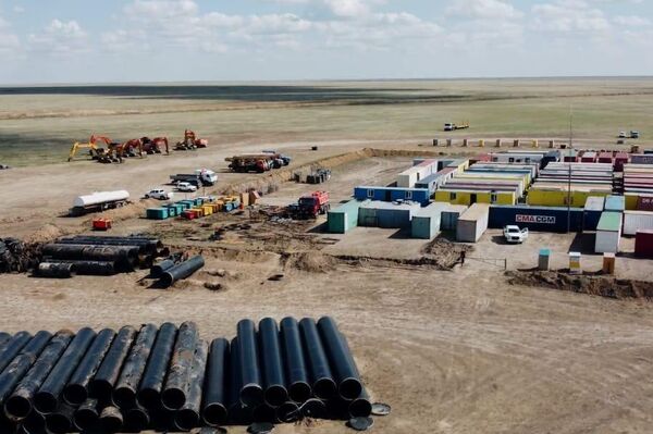 Ремонт газопровода САЦ  - Sputnik Казахстан