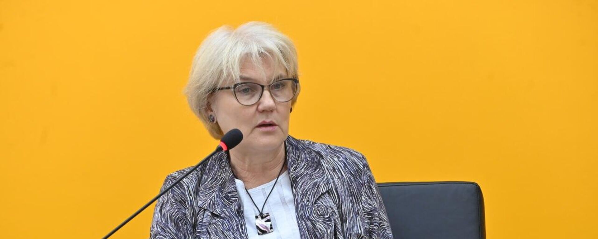 Руководитель представительства Россотрудничества в Казахстане Ольга Филонова - Sputnik Казахстан, 1920, 22.08.2025