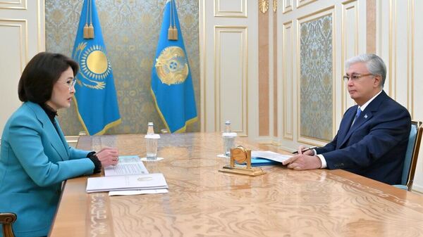 Президент денсаулық сақтау министрі Ақмарал Әлназарованы қабылдады - Sputnik Қазақстан