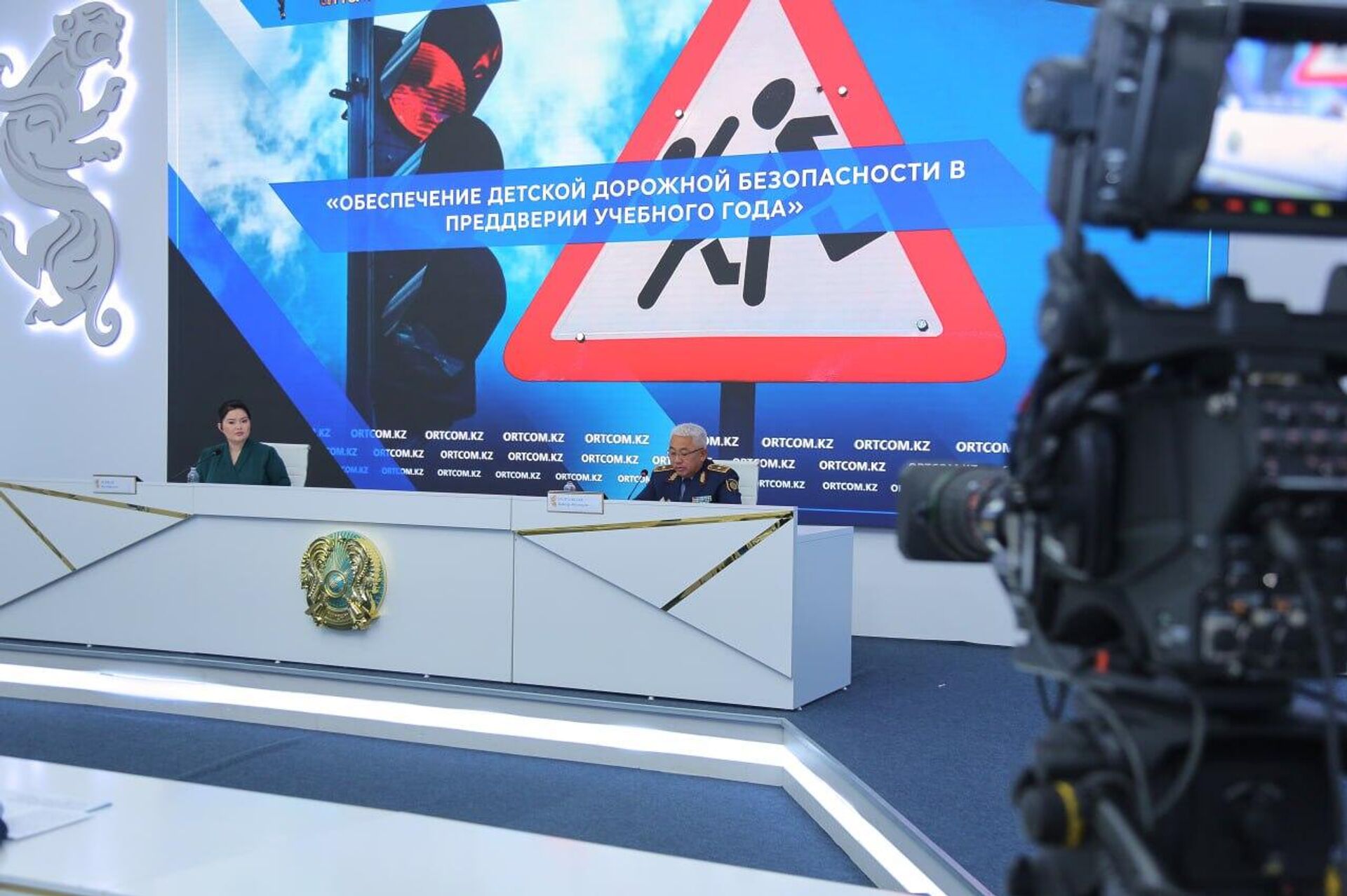 Пресс-конференция председателя комитета административной полиции МВД Кайсара Султанбаева - Sputnik Казахстан, 1920, 27.08.2025