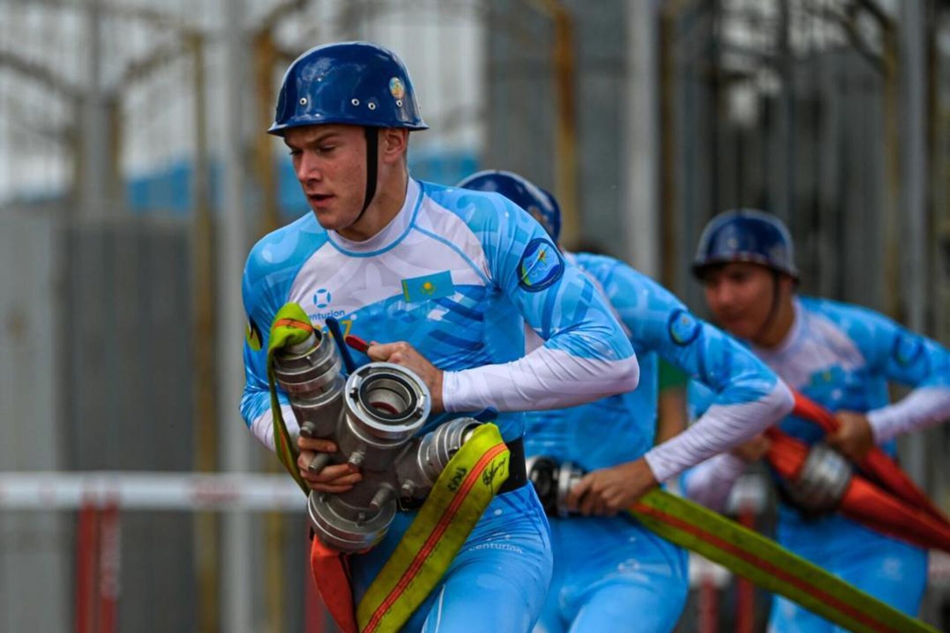 Казахстанцы на Чемпионате мира по пожарно-спасательному спорту в Саранске - Sputnik Казахстан, 1920, 28.08.2025