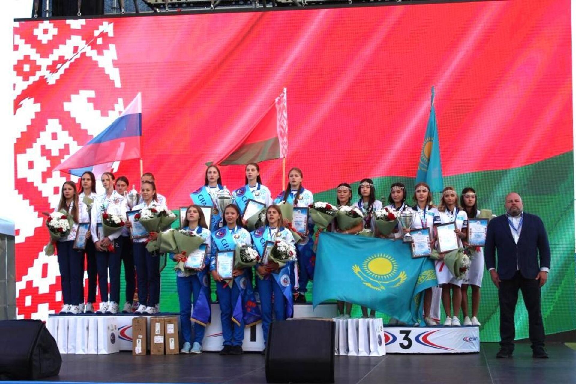 Казахстанцы на Чемпионате мира по пожарно-спасательному спорту в Саранске - Sputnik Казахстан, 1920, 28.08.2025