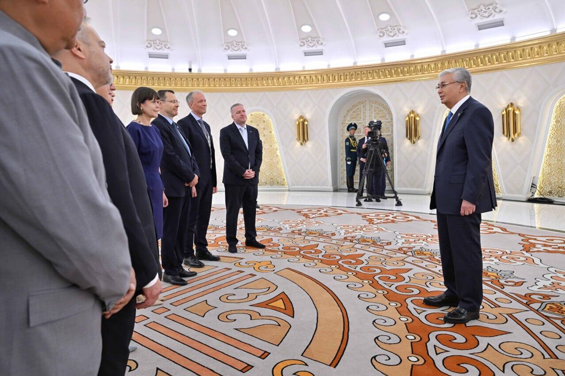 Касым-Жомарт Токаев принял верительные грамоты послов ряда государств - Sputnik Казахстан, 1920, 28.08.2025