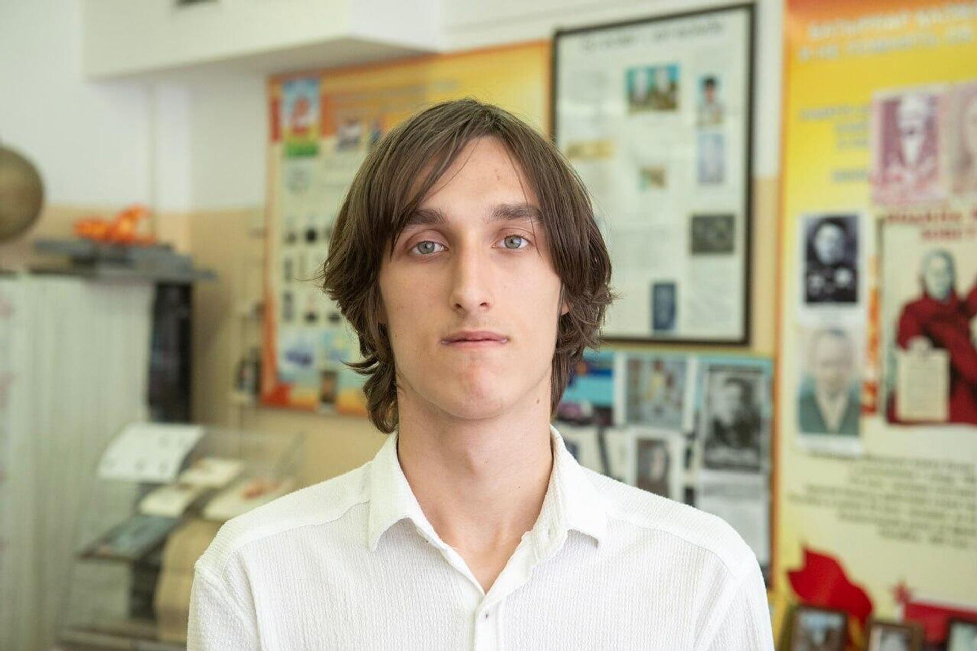 Ученик алматинской школы №32 Максим Абрамов - Sputnik Казахстан, 1920, 29.08.2025