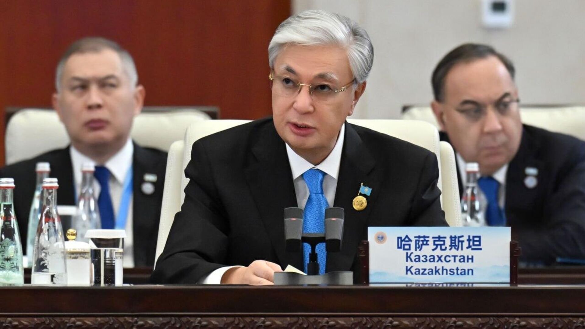 Касым-Жомарт Токаев выступил на саммите ШОС Касым-Жомарт Токаев выступил на саммите ШОС - Sputnik Казахстан, 1920, 01.09.2025