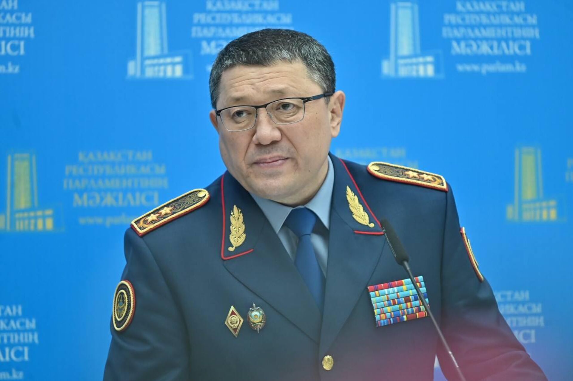 Глава МВД Казахстана Ержан Саденов - Sputnik Казахстан, 1920, 03.09.2025