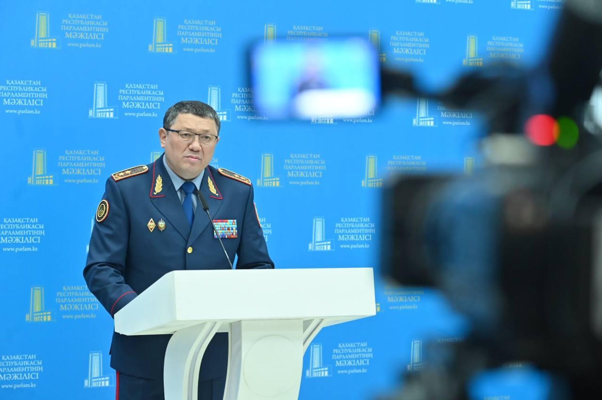 Глава МВД Казахстана Ержан Саденов - Sputnik Казахстан, 1920, 03.09.2025