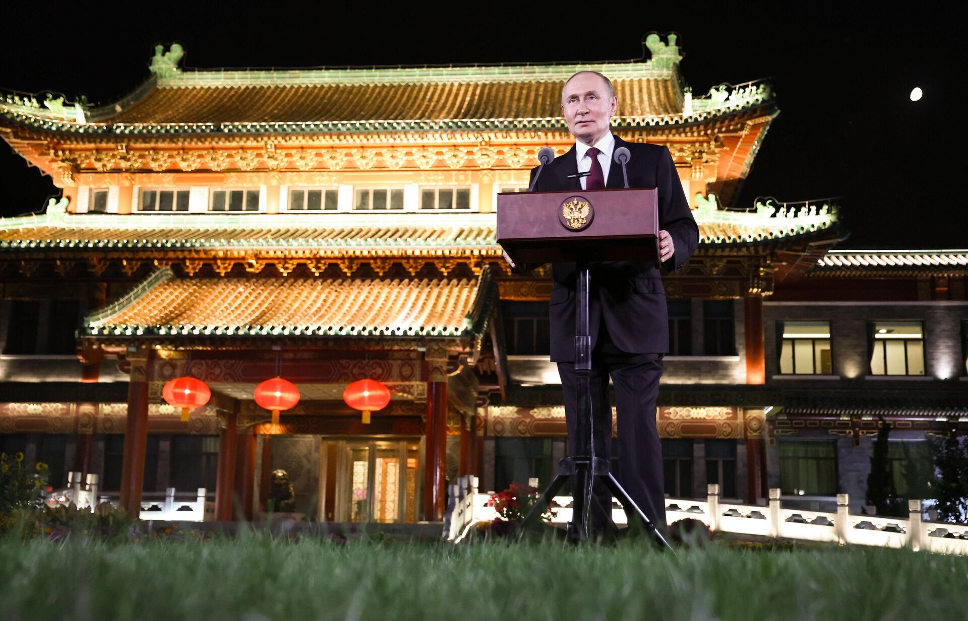 Официальный визит президента Владимира Путина в Китай - Sputnik Казахстан, 1920, 03.09.2025