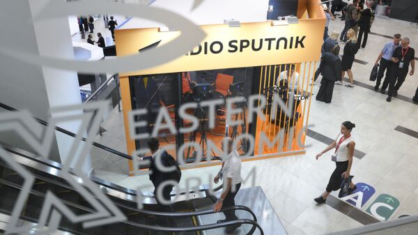 Стенды РИА Новости и радио Sputnik на ВЭФ-2025 - Sputnik Қазақстан