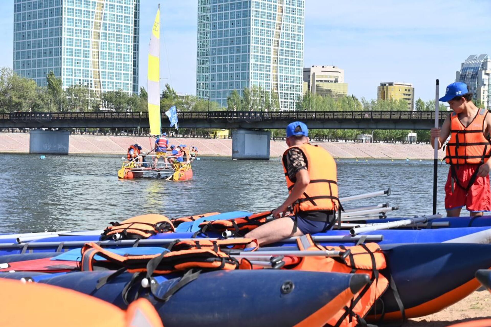 День Экстрабилити международного инклюзивного парусного фестиваля Паруса духа в Астане День Экстрабилити международного инклюзивного парусного фестиваля Паруса духа в Астане - Sputnik Казахстан, 1920, 06.09.2025