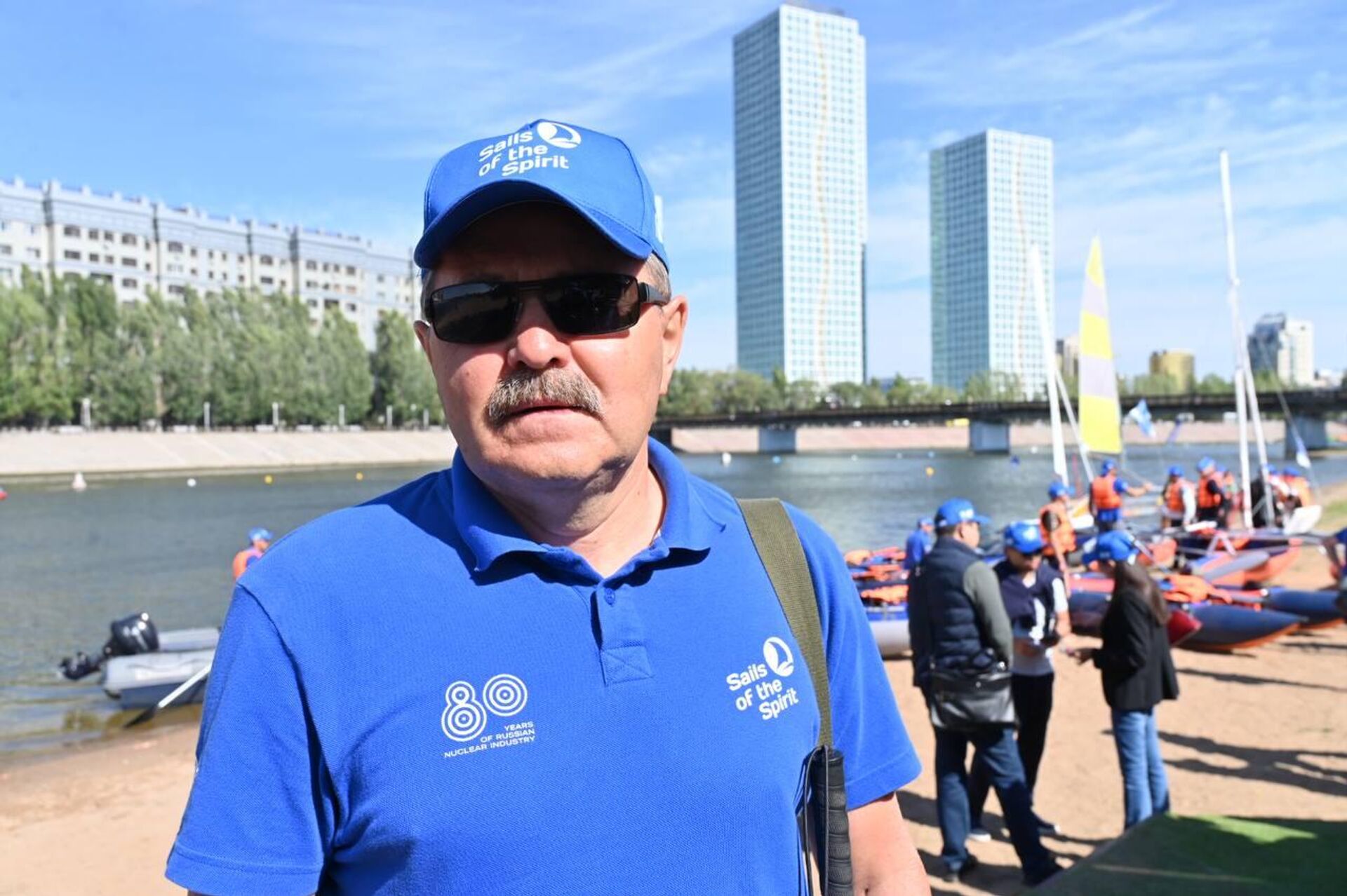 Сергей Катаев - организатор международного инклюзивного парусного фестиваля Паруса духа в Астане Сергей Катаев - организатор международного инклюзивного парусного фестиваля Паруса духа в Астане - Sputnik Казахстан, 1920, 06.09.2025