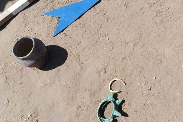 Древние артефакты обнаружили в Туркестанской области - Sputnik Казахстан