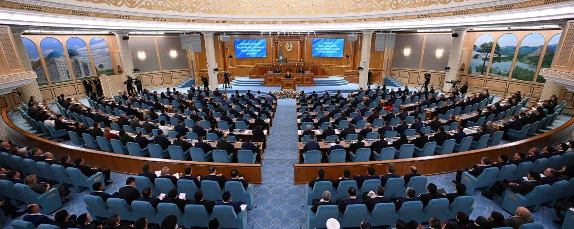 Тоқаев Қазақстан халқына жолдауын жариялады - Sputnik Қазақстан, 1920, 08.09.2025