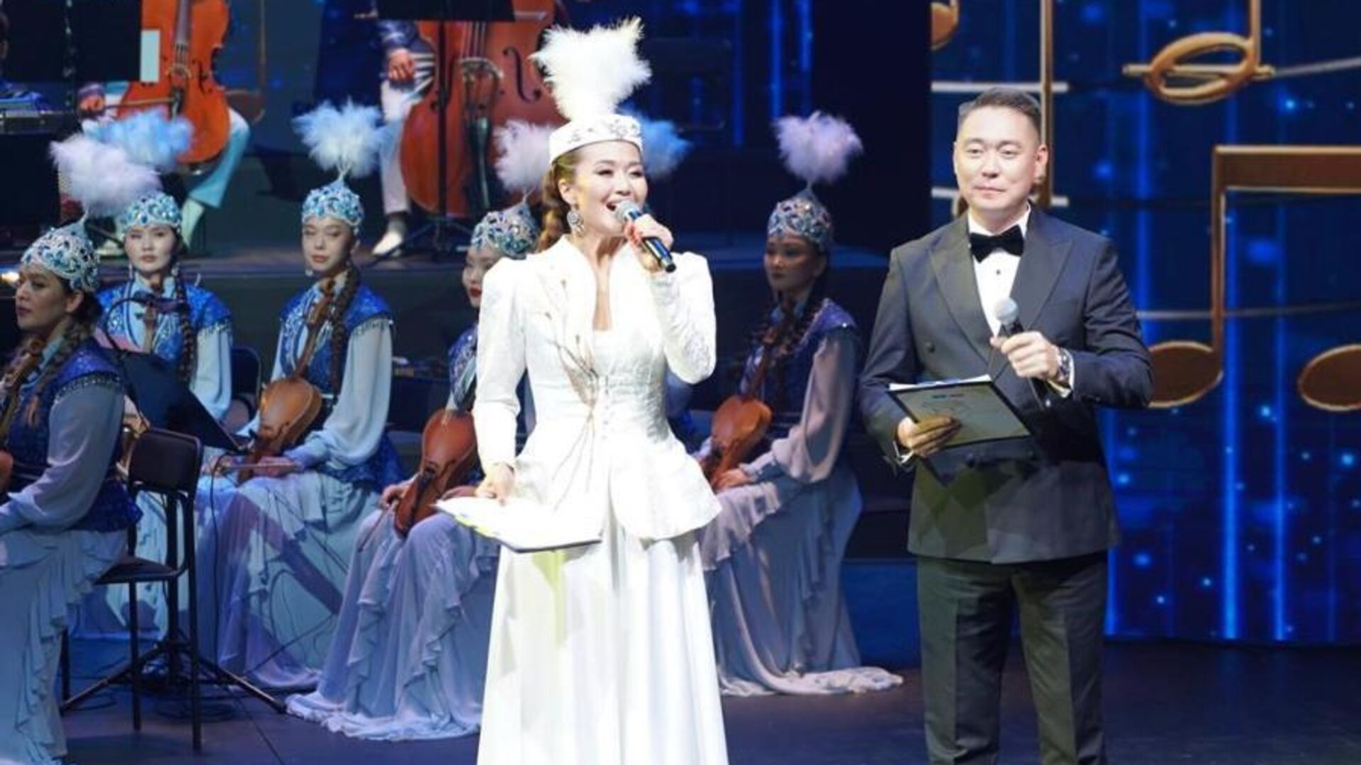 Концерт к 100-летию Нургисы Тлендиева в Москве Концерт к 100-летию Нургисы Тлендиева в Москве - Sputnik Казахстан, 1920, 10.09.2025