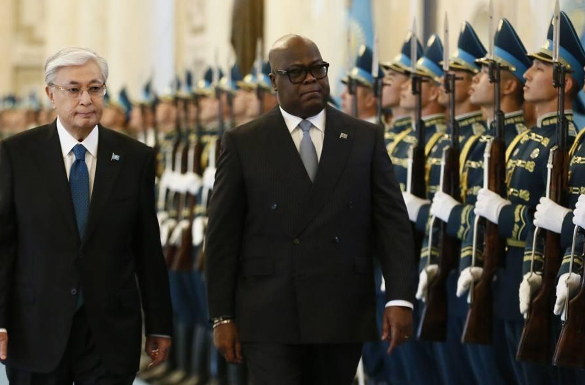 Государственный визит президента Конго Феликса Чисекеди в Астану - Sputnik Казахстан, 1920, 04.01.2026