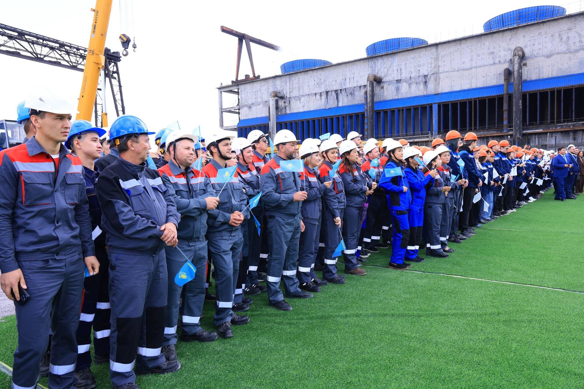 На Карагандинской ТЭЦ-3 начали строить новый энергоблок - Sputnik Казахстан, 1920, 10.09.2025