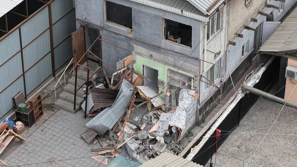 Алматыда заңсыз салынған монша кешені сүрілді - Sputnik Қазақстан