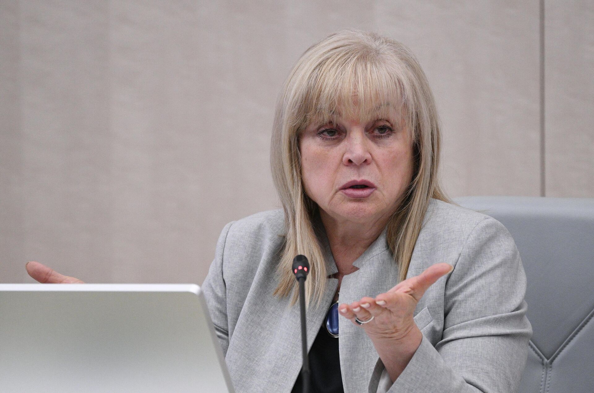 Председатель Центральной избирательной комиссии РФ Элла Памфилова - Sputnik Казахстан, 1920, 12.09.2025