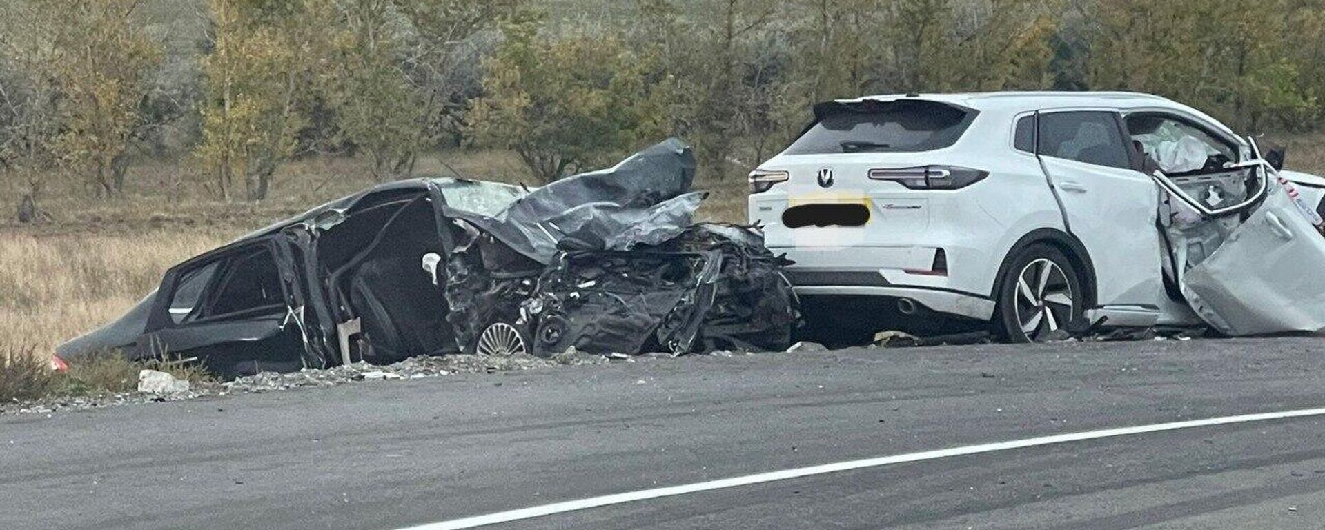 ДТП в Карагандинской области ДТП в Карагандинской области - Sputnik Казахстан, 1920, 15.09.2025