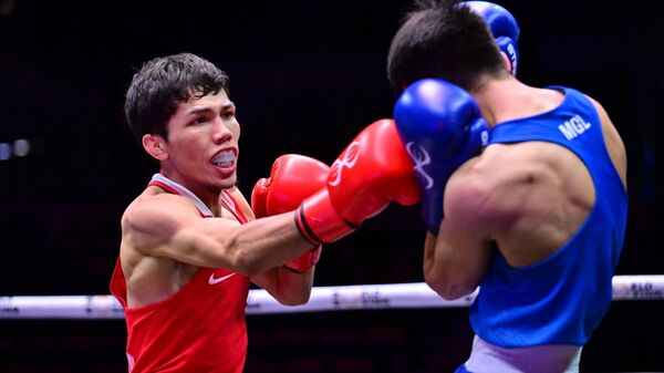 Боксер Санжар Ташкенбай - Sputnik Казахстан