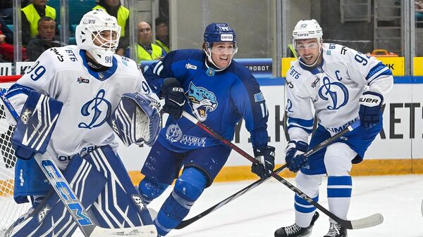 Фрагмент матча Барыс - Динамо (Москва) - Sputnik Казахстан